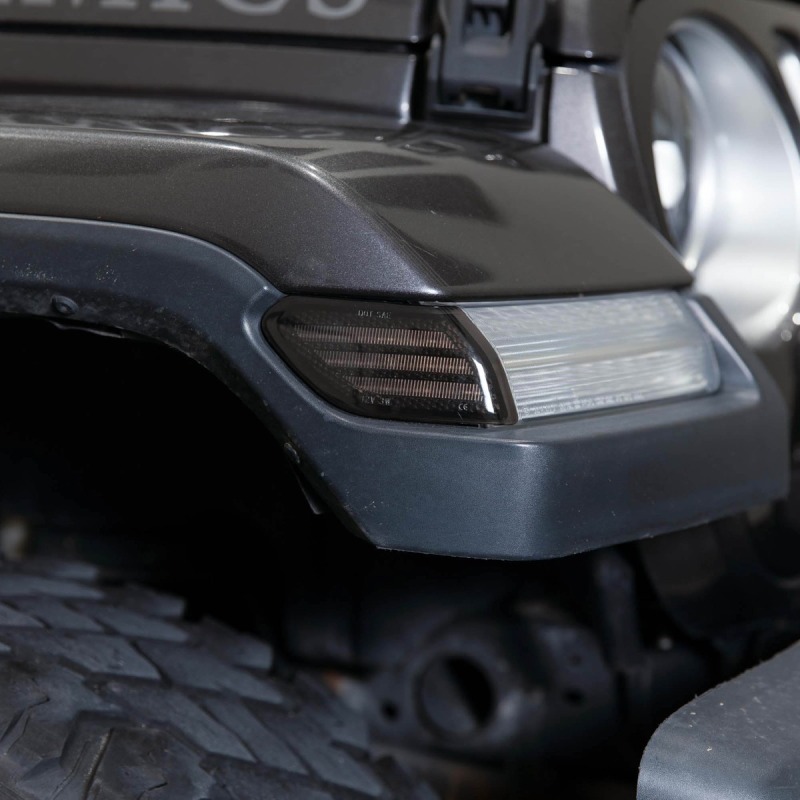 Jeep Wrangler JL Sidemarkers - FORM Lighting - LED, Pair - Clear - 2018